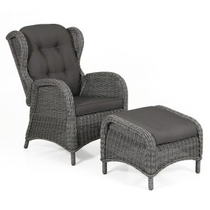 Комплект плетеной мебели "Evita grey"