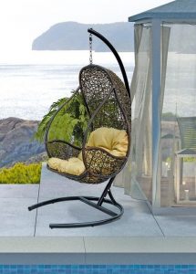 Подвесное плетеное кресло "Flyhang"