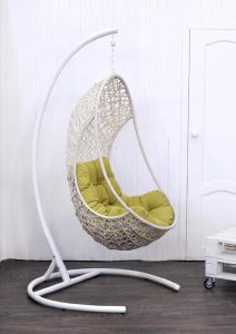 Подвесное плетеное кресло "Shell"