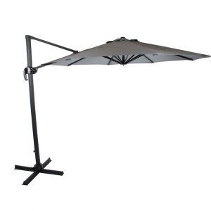 Садовый зонт "Linz", цвет черный/серый