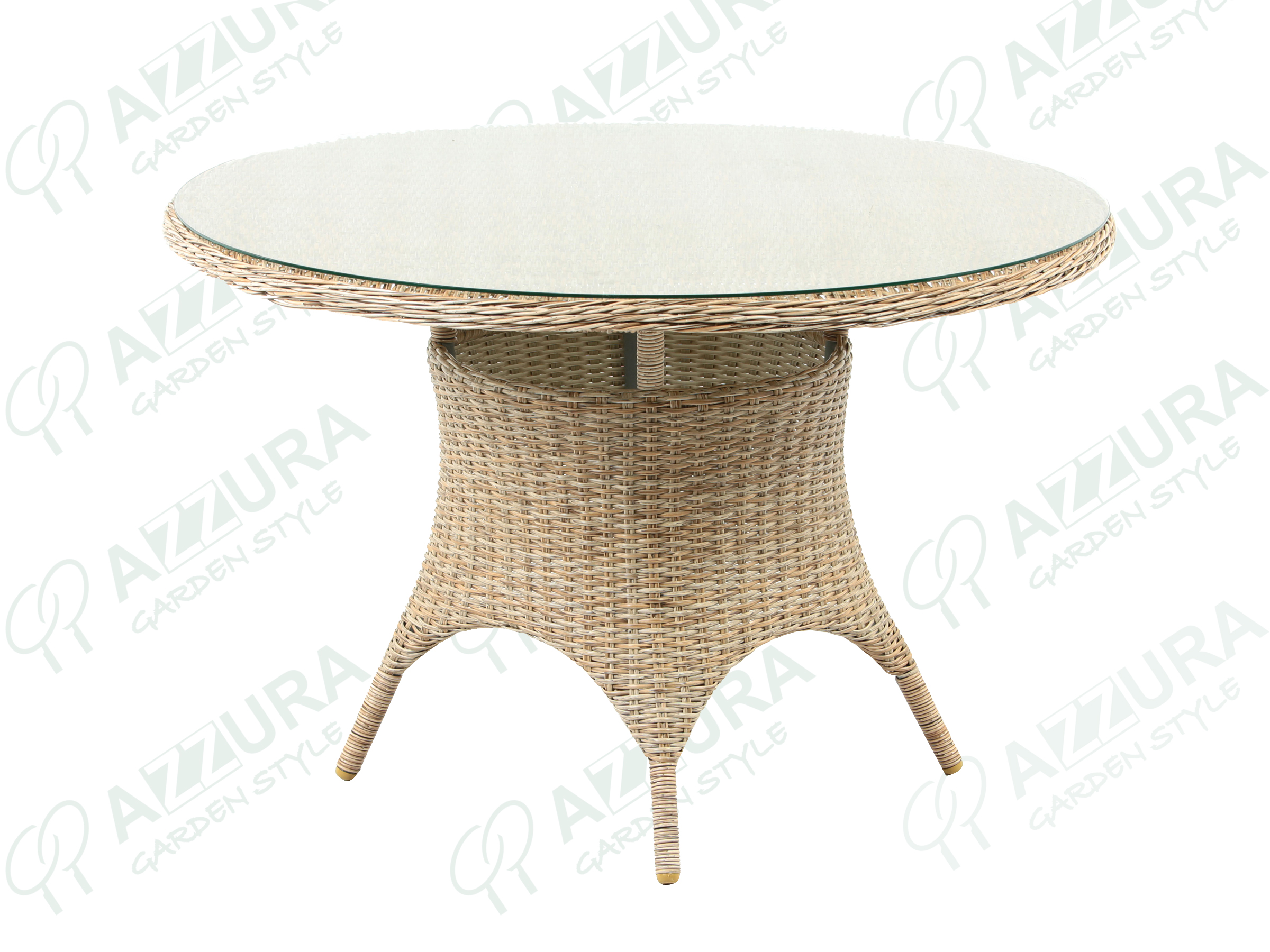 Плетеный стол "Riccione", Ø 110 см