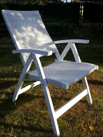 Плетеное кресло «Dream» white