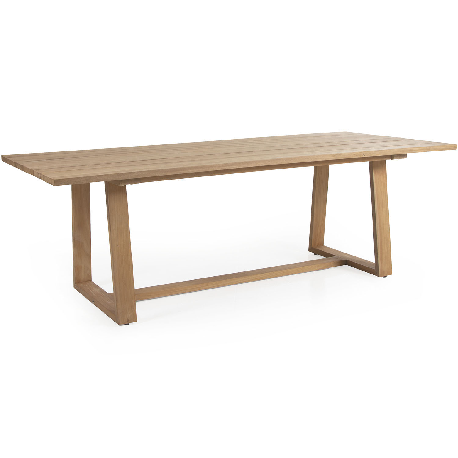 Обеденный стол из тика "Laurion", 230×100 см