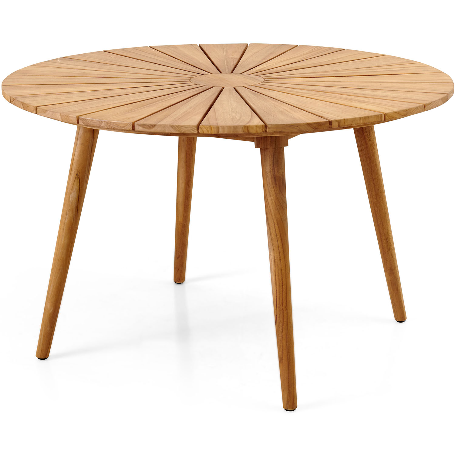 Обеденный стол из тика "Parga", Ø 120 см
