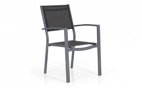 Кресло из текстилена "Leone", цвет черный Brafab