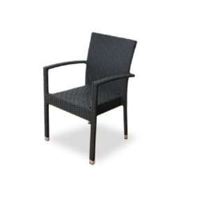 Плетеный стул "Milano black"