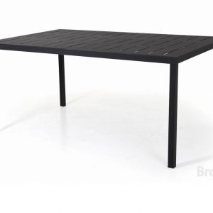 Стол садовый алюминиевый "Belfort", 200 x 100 см, цвет черный