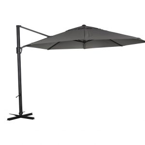 Садовый зонт "Fiesole", цвет антрацит/серый