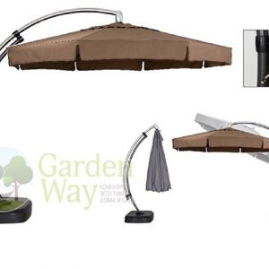 Садовый зонт "GardenWay А011-3030", цвет бежевый