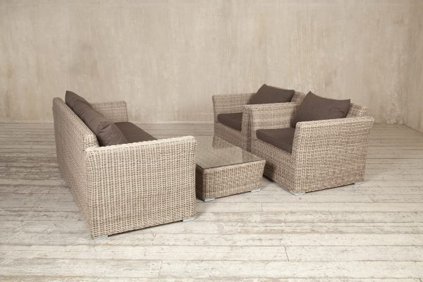 Плетеная мебель "New York" lounge beige set 2 | Rotanga-Mebel